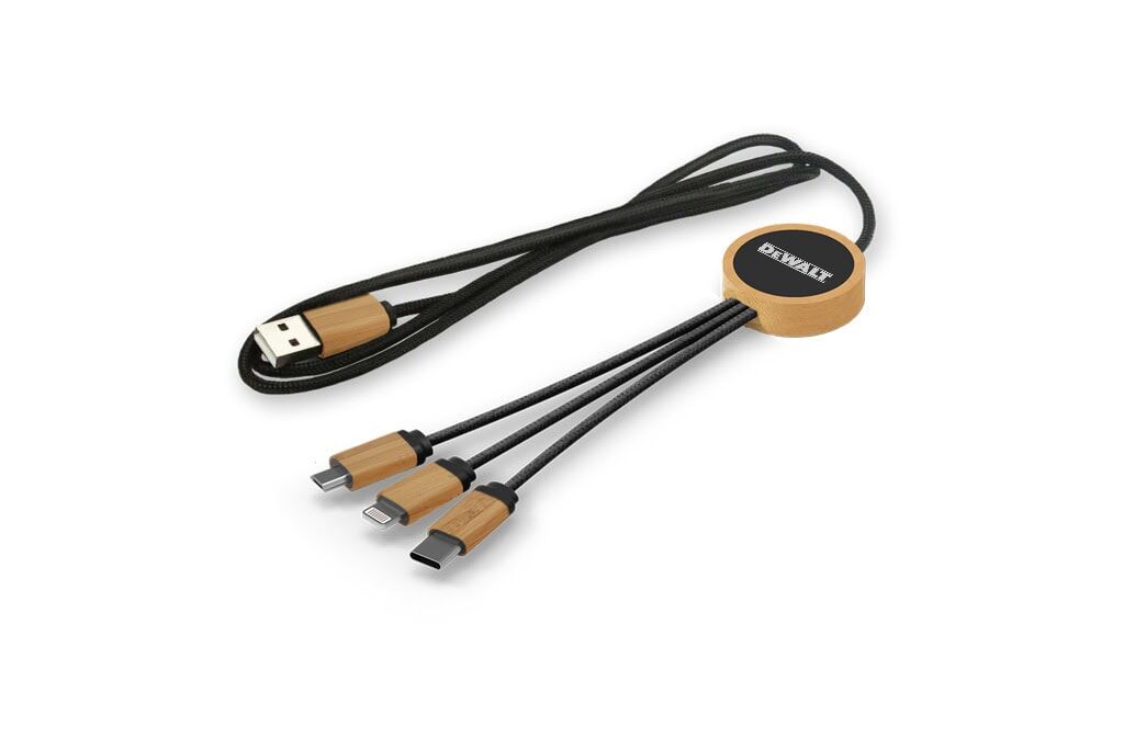 Bamboo USB 3-in-1 Multi Cable