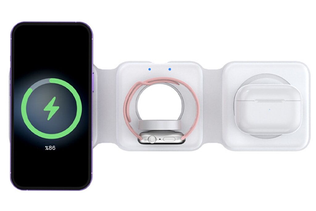 3 in 1 Foldable Wireless Charger
