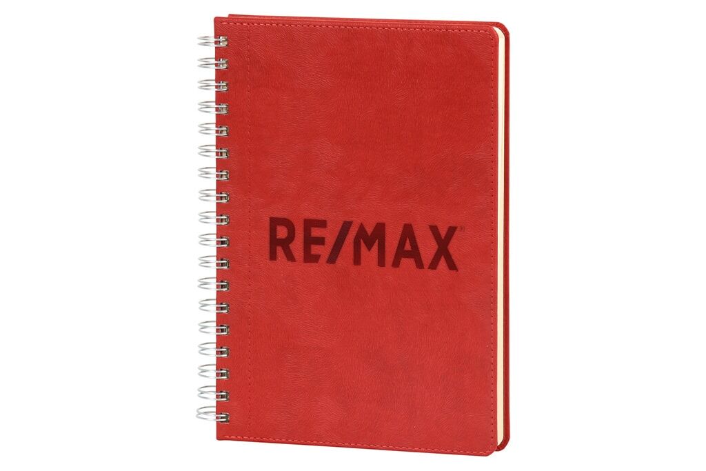 Spiral Undated branded Notebook