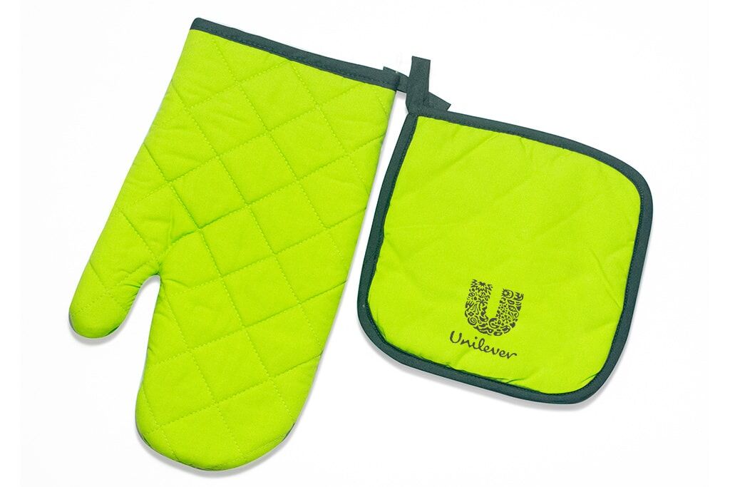 Kitchen Oven Mitt & Pot Holder, Personalized Oven Mitt