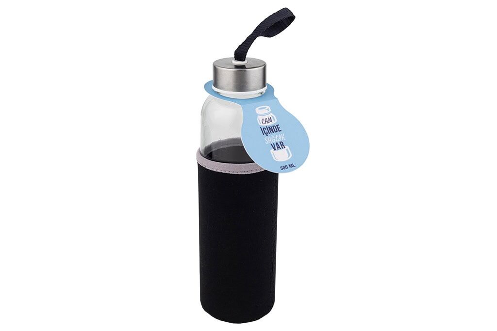 Glass Water Bottle